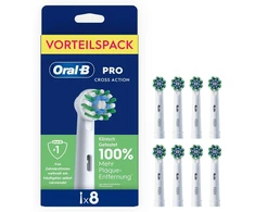 Dantų šepetėlis Końcówka Oral-B Antgaliai Pro CrossAction 4 vnt.