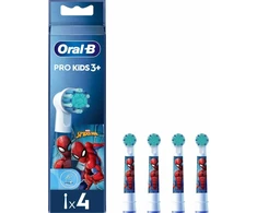 Oral-B Kids Heads Spider-Man Replacement Dantų šepetėlis Head