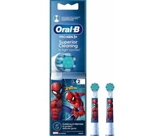 Braun Dantų šepetėlio galvutės Oral-B EB10S Spiderman, 2 vnt.