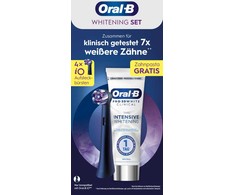 iO Radiant Baltas 4er + Oral-B 3D Baltas Clinical Kühle Minze