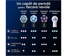 Oral-B iO Gentle Care | 4 vnt. | juoda | 4210201419082