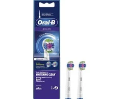 "Oral-B 3D Baltas" šepetėlių galvutės 2 vnt