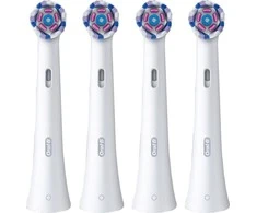 Braun WW-4 Oral-B iO Radiant Baltas keičiamos dantų šepetėlio galvutės 4 vnt.
