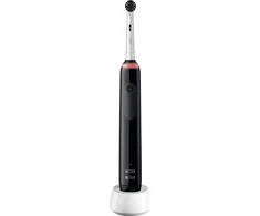 Elektrinis dantų šepetėlis Oral-B Pro 3 3000 Pure Clean, juodas