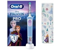 Elektrinis dantų šepetėlis Oral-B Kids 3+ Frozen + Dėklas