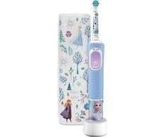 Elektrinis dantų šepetėlis Oral-B Kids 3+ Frozen + Dėklas