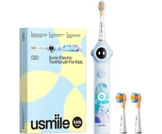 Dantų šepetėlis Šepetėlis Usmile Q10 Mėlynas Vaikiškas soninis šepetėlis