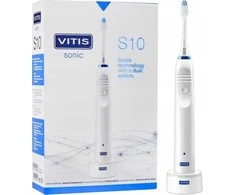 Dantų šepetėlis Šepetėlis Vitis Sonic S10 Balta