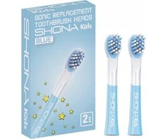 SHONA KOŃCÓWKI DO SZCZOTECZKI VISION KIDS Mėlynas