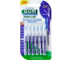 "Sunstar Gum Proxabrush itin smulkus cilindrinis šepetėlis 1512