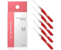 Symbioral Interdontinis šepetys 0,6 mm 5 vnt.