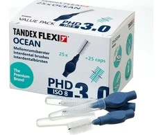 Tandex Vidutiniai OCEAN 3.0 dantų šepetėliai (riebalai)