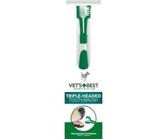Vet‘s Best Triple Headed dantų šepetėlis