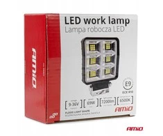 Amio LED Darbinė lempa AWL60, 69W 6500K 7200lm 9-36V