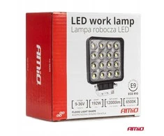 Amio LED Darbinė lempa AWL64, 192W 6500K 12000lm 9-36V