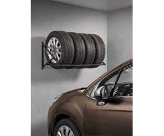 Laikiklis padangoms Dolle Tire Up, 105 x 65 x 50 cm, juodas