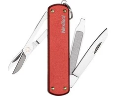 Mini kišeninis peilis Nextool NE0142 - raudonas