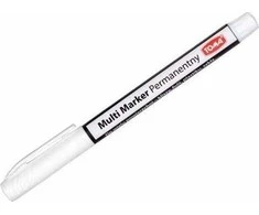 Daugiafunkcis permanentinis žymeklis 1,5 mm baltas (20 vnt.) TOMA