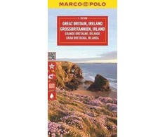 KNYGA Bookshop Great Britain &amp; Ireland Marco Polo Map