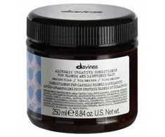 Davines Alchemic plaukų spalvos kondicionierius „Marine Mėlyna“ sustiprina spalvos ryškumą, 250 ml