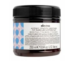 Davines Alchemic plaukų spalvos kondicionierius „Marine Mėlyna“ sustiprina spalvos ryškumą, 250 ml