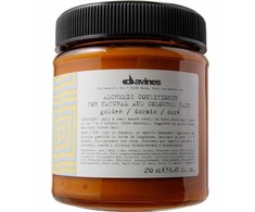 Davines ALCHEMIC Conditioner Golden dažantis kondicionierius medaus ir šiltų atspalvių blondinėms, 250 ml