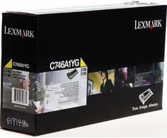 Tonerio kasetė Lexmark C746A1YG, geltona, originali (C746A1YG).
