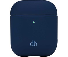 dbramante Costa Rica – „AirPods“ (2 kartos) Silicio dėklas iš perdirbto plastiko – „Pacific Mėlyna“