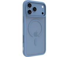 dbramante1928 Grenen Ultra - Dėklas ochronny do telefonu - MS - Kompatybilność su MagSafe - D3O, Tworzywo sztuczne - Frosted Clear, Mėlyna - do Apple iPhone 17 Pro Max, 18 Pro Max (GN69CX005808)