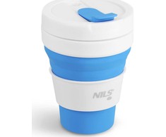 Nils Camp DD-Print NILS NC4103 KUBEK SILIKONOWY sulankstomas 475 ML Mėlynas