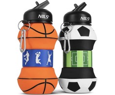 Gertuvė Nils Camp DD-Print NILS NC4104 KUBEK SILIKONOWY sulankstomas 550 ML BASKETBALL