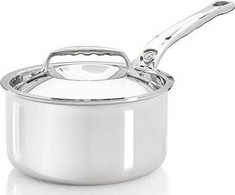 De Buyer Affinity Puodas Stainless Steel su dangteliu 18 cm