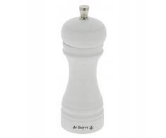 De Buyer Salt grinder, 14 cm, baltas matt, Java