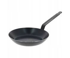 De Buyer Mėlyna Pan, 24 cm, Mėlyna Carbon