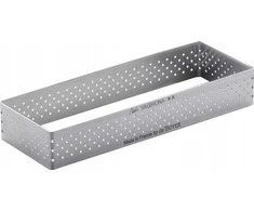 De Buyer Confectionery rim, perforated, 25x8x2 cm