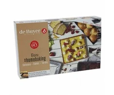 De Buyer Tortų formelių rinkinys