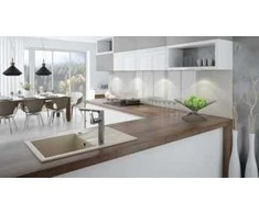 Deante granitinė virtuvinė plautuvė Deante Andante, ZQN_S113, Metallic pilkas