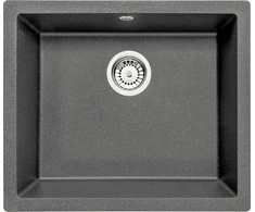 Deante granitinė virtuvinė plautuvė Deante Corda, ZQA_T10C, Anthracite