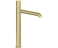 Praustuvo maišytuvas Deante Silia Hexa Tall BHS_R20K, Brushed auksinis