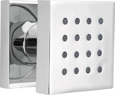 Deante CASCADA CHROME Kvadratinis antgalis