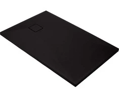 Stačiakampis granitinis dušo padėklas Deante Correo, Nero, 100x90 cm