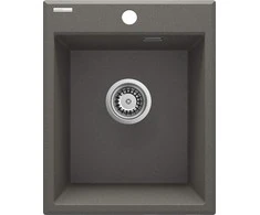 Deante granitinė virtuvinė plautuvė Deante Eridan, ZQE_T104, Anthracite