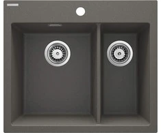 Deante granitinė virtuvinė plautuvė Deante Eridan, ZQE_T503, Anthracite