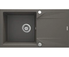 Deante granitinė virtuvinė plautuvė Deante Evora ZQJ T113, Anthracite