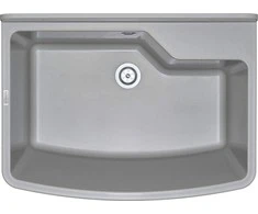 Ūkinė plautuvė Deante Garden, ZYT_310B, Pilkas