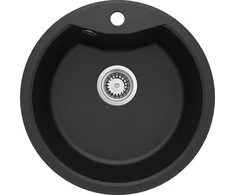 Deante granitinė virtuvinė plautuvė Deante Solis ZRS G803, Metallic graphite