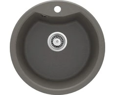 Deante granitinė virtuvinė plautuvė Deante Solis ZRS T803, Anthracite