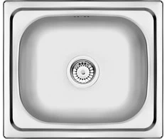 Virtuvinė plautuvė Deante Doppio ZEN 0103, satin