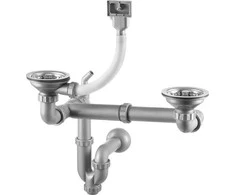 Sifonas plieninėms plautuvėms Deante ZXY_9956, Steel