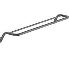 Deante Silia dviguba rankšluosčių kabykla ADI_D631, Titanium